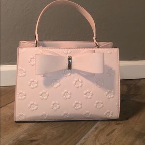 Betsey Johnson purse blush